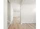 Unfinished basement with wood look floors offers customization at 379 Remuda Rd, Berthoud, CO 80513