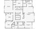 Second floor plan showing the bedrooms, bathrooms, and closets at 6345 S Ider Way, Aurora, CO 80016