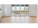View from the open sliding glass doors onto the deck and a great view at 9322 Quaker St, Arvada, CO 80007