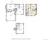 Detailed floor plan showcasing the layout of each level in the home at 7552 Garland St, Arvada, CO 80005