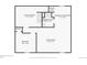 Lower-level layout featuring a laundry room, finished basement, 3/4 bathroom, living room, and bedroom at 6393 S Johnson St, Littleton, CO 80123