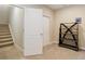 Basement with carpeted stairs and floors, and an open layout at 12513 Grape St, Thornton, CO 80241