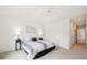 Comfortable main bedroom providing ample space and natural light, creating a peaceful retreat at 535 High Point Dr, Golden, CO 80403