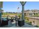 Cozy porch with outdoor seating, perfect for relaxing and enjoying neighborhood views at 8733 Arriba Dr, Littleton, CO 80125