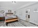 Cozy bedroom with ensuite bathroom and calming decor at 436 Sage Grouse Cir, Castle Rock, CO 80109