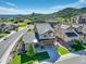 Beautiful two-story home featuring a well-maintained lawn and landscaping at 436 Sage Grouse Cir, Castle Rock, CO 80109