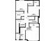 Second floor plan featuring bedrooms with walk-in closets, laundry room, and owner's retreat with attached bath at 6792 Navajo Way, Denver, CO 80221
