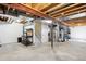 Unfinished basement with high ceilings and potential for customization at 6033 Trailhead Rd, Highlands Ranch, CO 80130