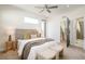 Spacious bedroom with ensuite bathroom access at 1822 Grove St # 110, Denver, CO 80204