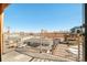 Private rooftop deck with city views at 1822 Grove St # 110, Denver, CO 80204