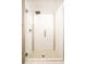 Clean shower with glass enclosure and modern fixtures at 1822 Grove St # 110, Denver, CO 80204