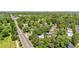 Aerial view of a neighborhood with tree-lined streets and well-maintained homes at 2698 S Niagara St, Denver, CO 80224