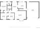 Spacious floor plan featuring a kitchen, living room, garage, and bedrooms at 2698 S Niagara St, Denver, CO 80224