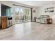 This light and airy living room has access to balcony through sliding glass doors at 795 S Alton Way # 4C, Denver, CO 80247