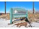 Youngfield Trailhead sign in Wheat Ridge Colorado at 3582 Wright St, Wheat Ridge, CO 80033