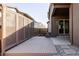 Cozy back deck perfect for outdoor lounging and entertaining, with modern lattice privacy screen at 9091 E 61St Ave, Denver, CO 80238