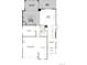 Layout of the first floor showing the gourmet kitchen, study, 2-car garage and porch at 24950 E 42Nd Ave, Aurora, CO 80019