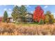 Step out onto the patio to enjoy the lush backyard at 4495 Rainbow Ln, Broomfield, CO 80020