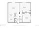 Detailed floorplan showcasing the layout of the home, including room dimensions and key features at 6940 E Girard Ave # 210, Denver, CO 80224