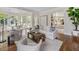 Bright and airy living room with large windows, comfortable seating, and hardwood floors, creating a welcoming atmosphere at 7 Mockingbird Ln, Cherry Hills Village, CO 80113