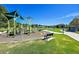 Inviting community playground with modern play structures, walking path, and picnic shelter on a sunny day at 8136 S Glencoe Ct, Centennial, CO 80122