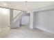 Spacious unfinished basement with stairs, offering a blank canvas for future development at 453 Arden Cir, Highlands Ranch, CO 80126