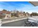 Relaxing balcony view overlooking a well-maintained community with lush greenery and tidy townhomes at 8755 W Cornell Ave # 14-5, Lakewood, CO 80227