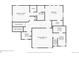 Detailed second floor plan showing bedrooms, bathrooms, laundry, and closets at 8403 Rush Creek Ave, Littleton, CO 80125