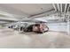 Full view of the underground garage showing parking spaces for residents at 1050 N Corona St # 304, Denver, CO 80218