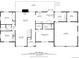 Detailed floor plan showcasing the home's layout, including the primary bedroom, living room, and kitchen at 345 Scrub Oak Way, Monument, CO 80132