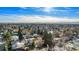 Aerial view of the neighborhood showcasing surrounding homes at 8550 E Davies Pl, Centennial, CO 80112