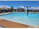 Community pool with splash pad features for and gazebo for shade at 24028 E Caleb Pl, Aurora, CO 80016