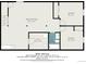 Basement floor plan includes a recreation room, utility room, bathroom, and two bedrooms at 530 Everett St, Lakewood, CO 80226