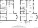 Floor plans showcasing layout of bedrooms, kitchen, living room, bath, and dining area at 1467 Clermont St, Denver, CO 80220