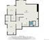Basement floor plan highlighting recreation room and bedrooms at 4431 W Jamison Pl, Littleton, CO 80128