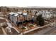 Modern homes with eye-catching architectural details, fenced yards, and sleek, modern design at 1346 N Knox Ct, Denver, CO 80204
