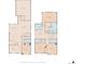 Comprehensive floor plans showcasing the layout of both levels of the house at 21209 E 62Nd Ave, Aurora, CO 80019
