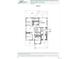 Second-floor blueprint includes a primary bedroom, three additional bedrooms and laundry at 1300 Stillspring Ln, Castle Pines, CO 80108