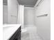 Bathroom featuring a vanity and a shower-tub combo at 480 S Marion Pkwy # 1202, Denver, CO 80209