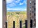 Panoramic view of mountains and a distant city from the building at 480 S Marion Pkwy # 1202, Denver, CO 80209