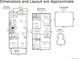 Detailed floor plan showcasing the layout of the first floor, second floor, cellar, and 2-car detached garage at 3864 Osceola St, Denver, CO 80212