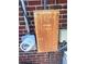 Exterior shot of electrical meter and box on a brick wall at 1900 Quebec St, Denver, CO 80220
