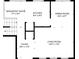 First floor plan features open living room, dining room, kitchen and breakfast nook at 14418 W Bayaud Ave, Golden, CO 80401