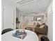 Game room features a view of the bar and lounge area at 14418 W Bayaud Ave, Golden, CO 80401