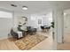 Living room has a rug, stylish chairs, and ample lighting at 14418 W Bayaud Ave, Golden, CO 80401