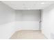 Spacious unfinished basement with carpet flooring, and recessed lighting at 7680 Elmwood St, Littleton, CO 80125