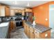 Beautiful kitchen with stainless steel appliances, granite countertops, and functional island at 257 Cherry St, Castle Rock, CO 80104