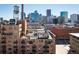 Enjoy gorgeous city views from the roof of this wonderful building in the heart of downtown at 1801 Wynkoop St # 518, Denver, CO 80202