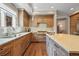 Bright kitchen featuring marble countertops, stainless steel appliances, and custom cabinetry at 520 Jackson St, Denver, CO 80206