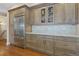 Beautiful kitchen with stainless steel appliances, custom cabinets, and sleek countertops at 520 Jackson St, Denver, CO 80206
